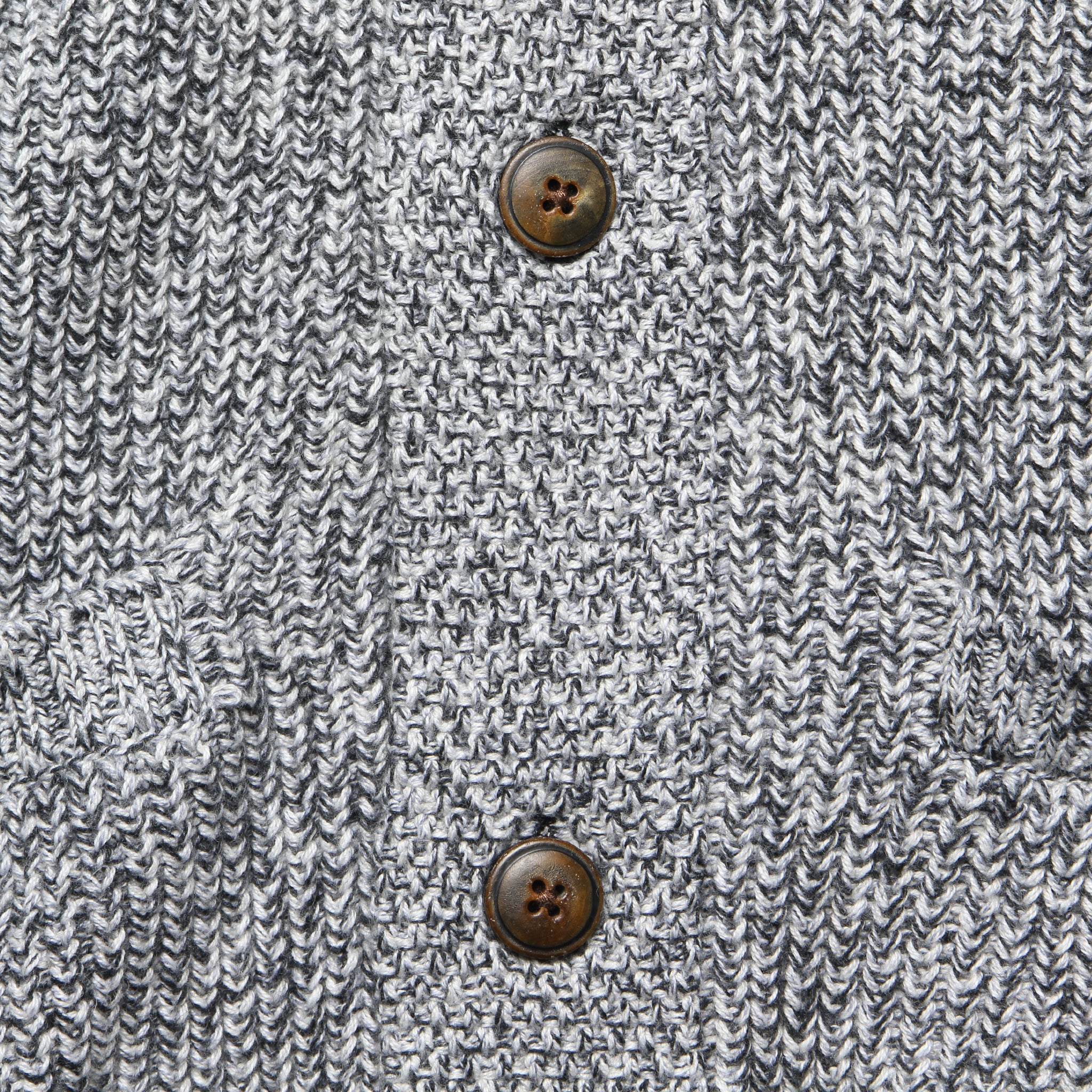 Marled Cotton Cardigan - Light Grey Marl - Faherty - STAG Provisions - Tops - Sweater