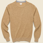 Jackson Crew Sweater - Wheat Heather - Faherty - STAG Provisions - Tops - Sweater