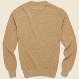 Jackson Crew Sweater - Wheat Heather - Faherty - STAG Provisions - Tops - Sweater
