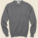 Jackson Crew Sweater - Grey Heather - Faherty - STAG Provisions - Tops - Sweater