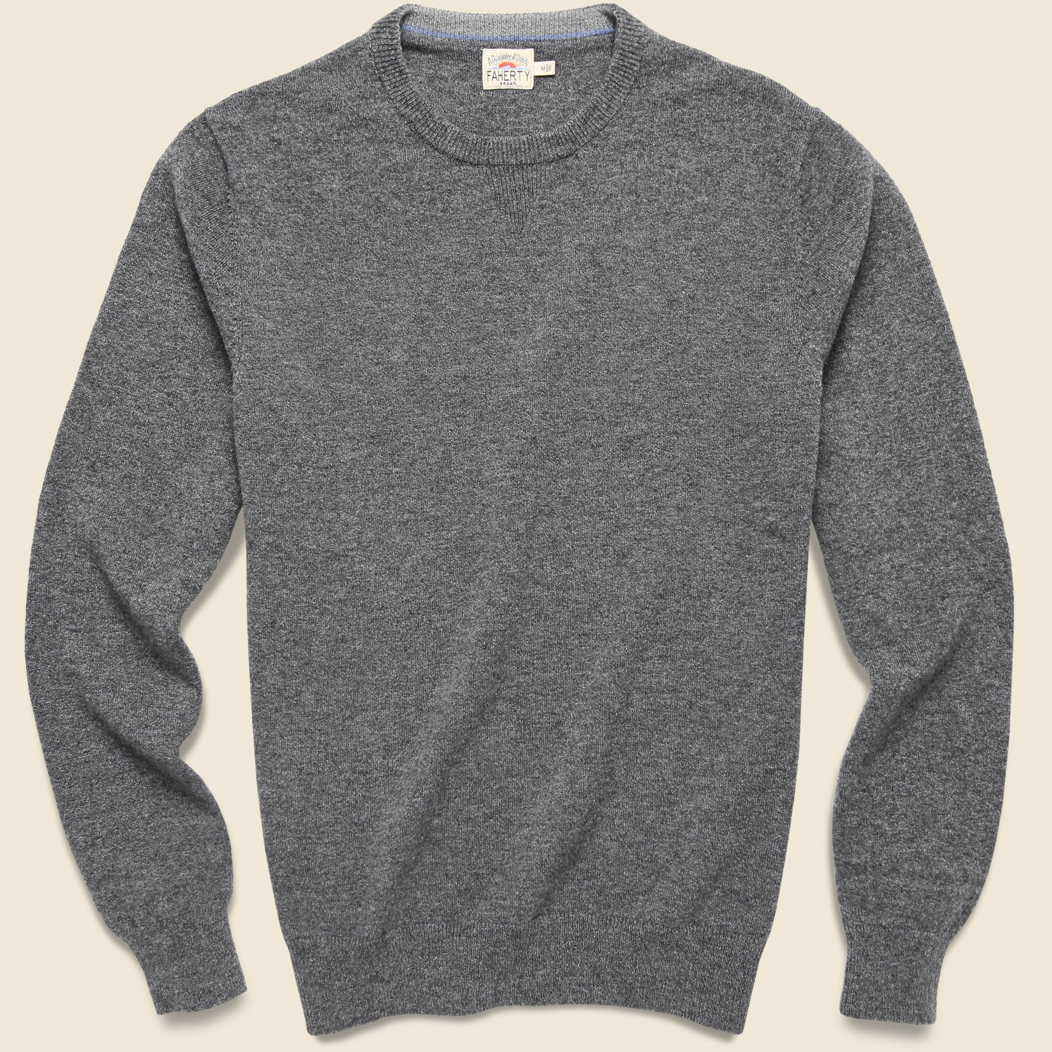 Jackson Crew Sweater - Grey Heather - Faherty - STAG Provisions - Tops - Sweater