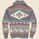 SPJ Thunderbird Shawl Cardigan - Multi - Faherty - STAG Provisions - Tops - Sweater