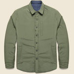Atmosphere Reversible Shirt Jacket - Olive/Navy - Faherty - STAG Provisions - Outerwear - Shirt Jacket