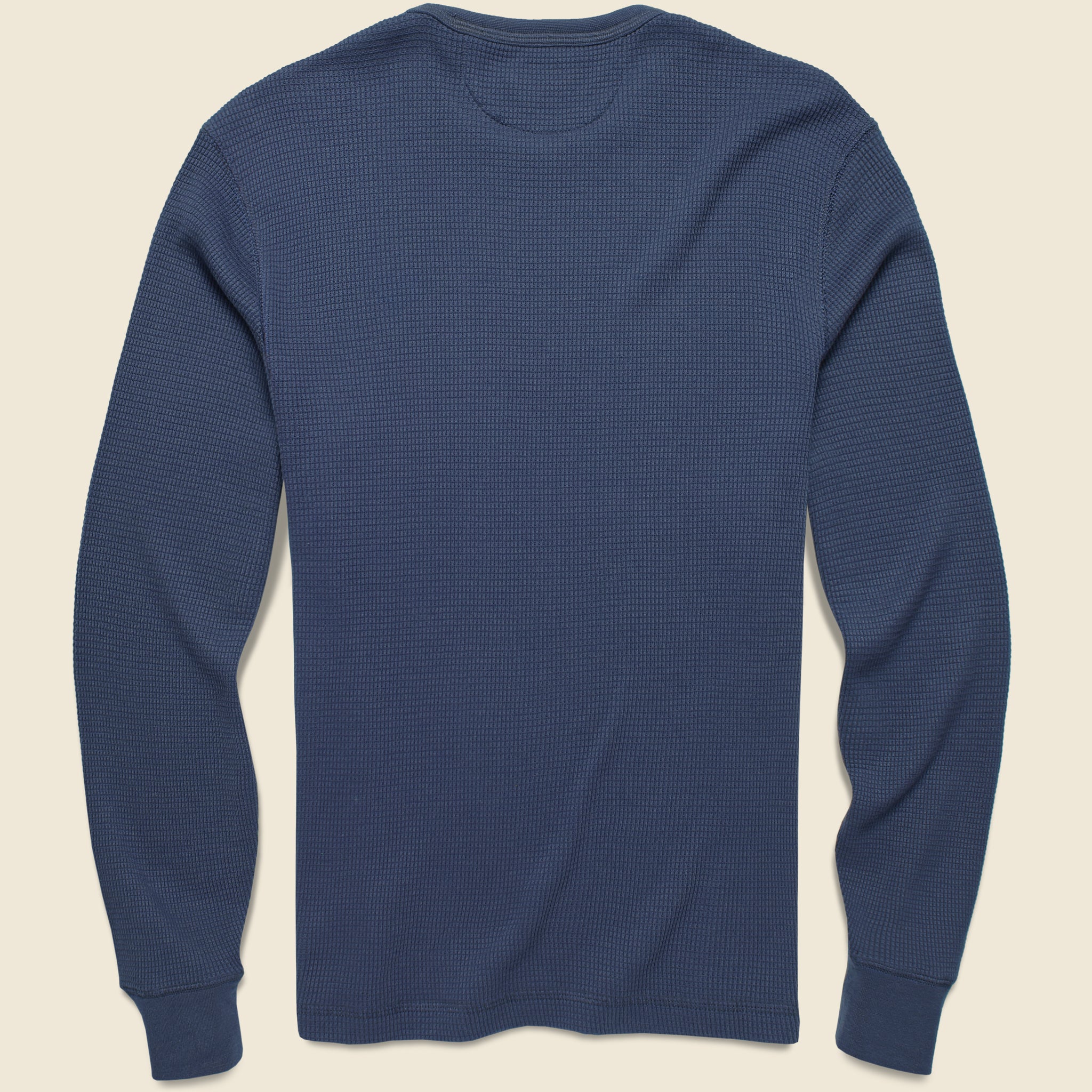 Legend Waffle Crew Shirt - Navy - Faherty - STAG Provisions - Tops - L/S Knit