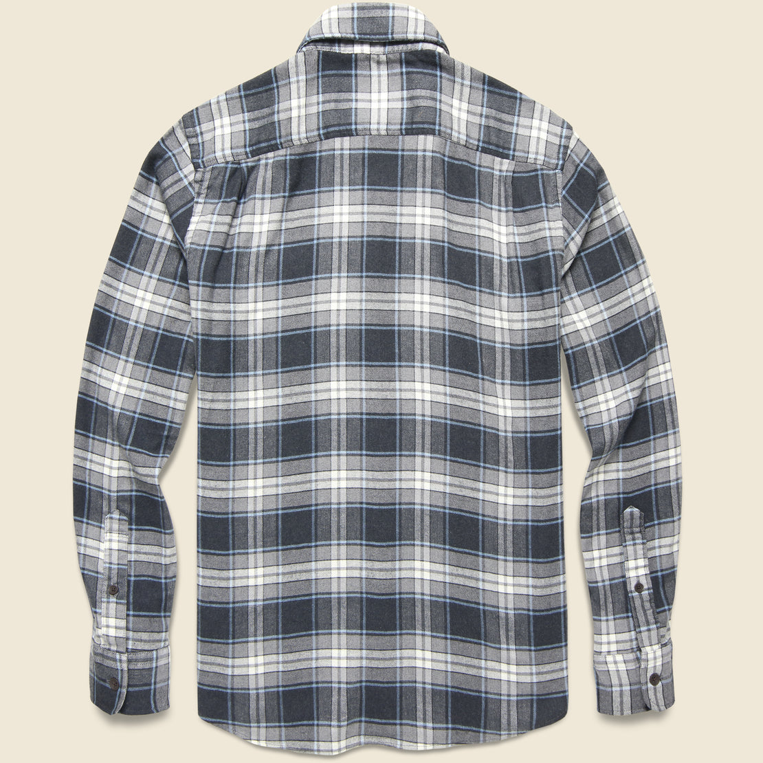 Movement Flannel - Polar Night Plaid - Faherty - STAG Provisions - Tops - L/S Woven - Plaid
