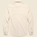 Knit Alpine Shirt - Oatmeal Heather - Faherty - STAG Provisions - Tops - L/S Woven - Solid