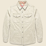Reverse Bondi Jacket - Stone/Bighorn Sand - Faherty - STAG Provisions - Outerwear - Coat / Jacket