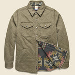 Reverse Bondi Jacket - Olive/Black Star Nation - Faherty - STAG Provisions - Outerwear - Coat / Jacket
