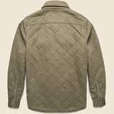 Reverse Bondi Jacket - Olive/Black Star Nation - Faherty - STAG Provisions - Outerwear - Coat / Jacket