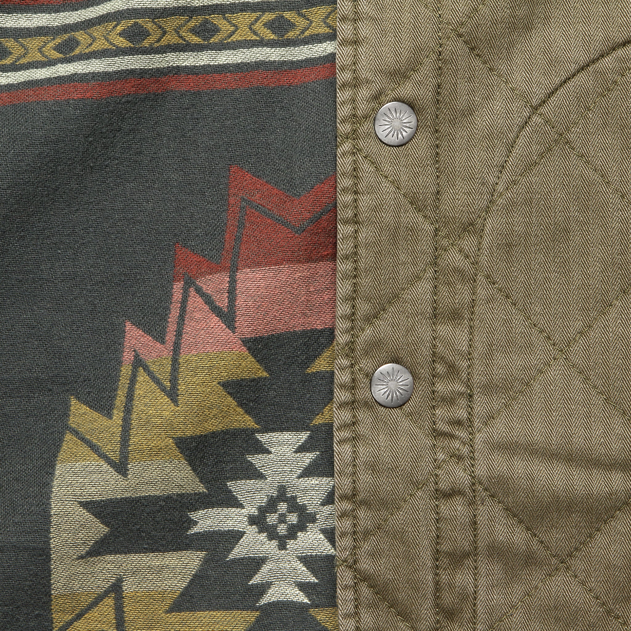 
                          Reverse Bondi Jacket - Olive/Black Star Nation - Faherty - STAG Provisions - Outerwear - Coat / Jacket
                        