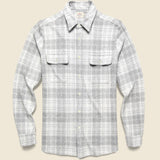 Legend Sweater Shirt - Winter Clouds Plaid - Faherty - STAG Provisions - Tops - L/S Woven - Plaid