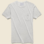Garment Dyed Pocket Tee - Wind Grey - Faherty - STAG Provisions - Tops - S/S Tee