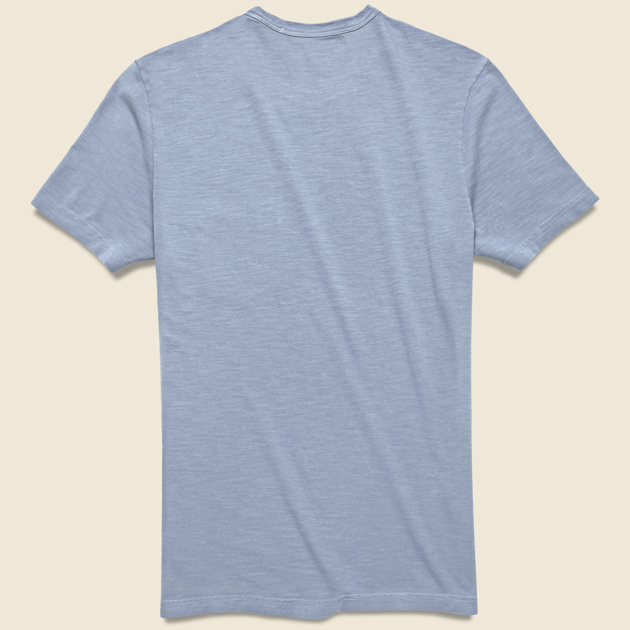Garment Dyed Pocket Tee - Typhoon Blue - Faherty - STAG Provisions - Tops - S/S Tee