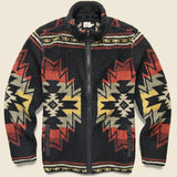 Sherpa Jacket - Faded Black Star Nation - Faherty - STAG Provisions - Outerwear - Coat / Jacket