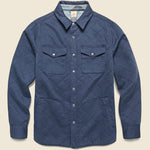 Reverse Bondi Jacket - Navy/Six Rivers Turquoise - Faherty - STAG Provisions - Outerwear - Coat / Jacket