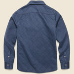 Reverse Bondi Jacket - Navy/Six Rivers Turquoise - Faherty - STAG Provisions - Outerwear - Coat / Jacket