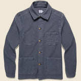 Stretch Terry Chore Jacket - Navy - Faherty - STAG Provisions - Outerwear - Coat / Jacket