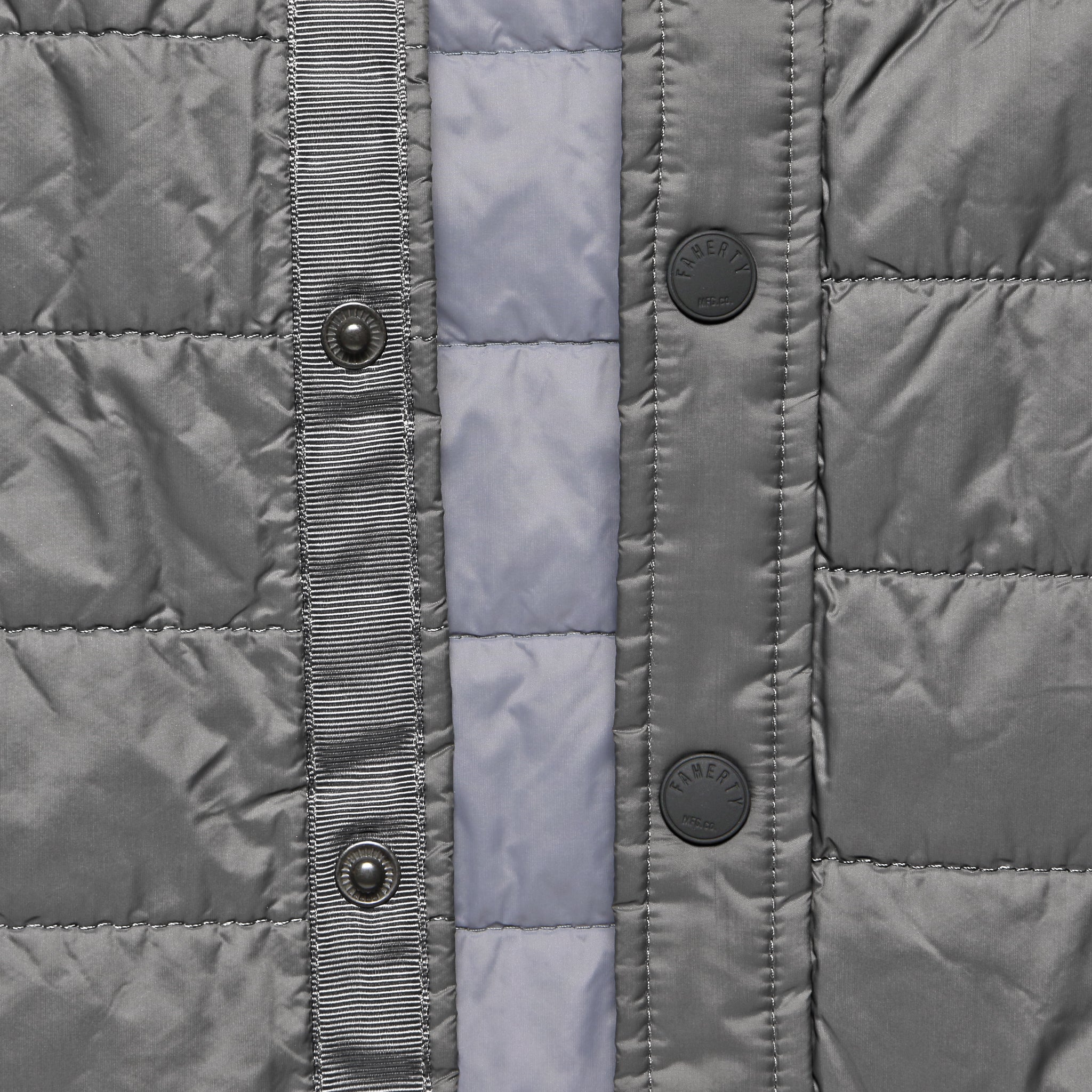 Atmosphere Shirt Jacket - Summit Grey - Faherty - STAG Provisions - Outerwear - Coat / Jacket