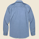 Stretch Cord Shirt - Deep Marine - Faherty - STAG Provisions - Tops - L/S Woven - Corduroy