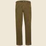 Stretch Corduroy Pant - Mountain Brown - Faherty - STAG Provisions - Pants - Corduroy