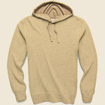 Legend Sweater Hoodie - Wheat Twill - Faherty - STAG Provisions - Tops - Fleece / Sweatshirt