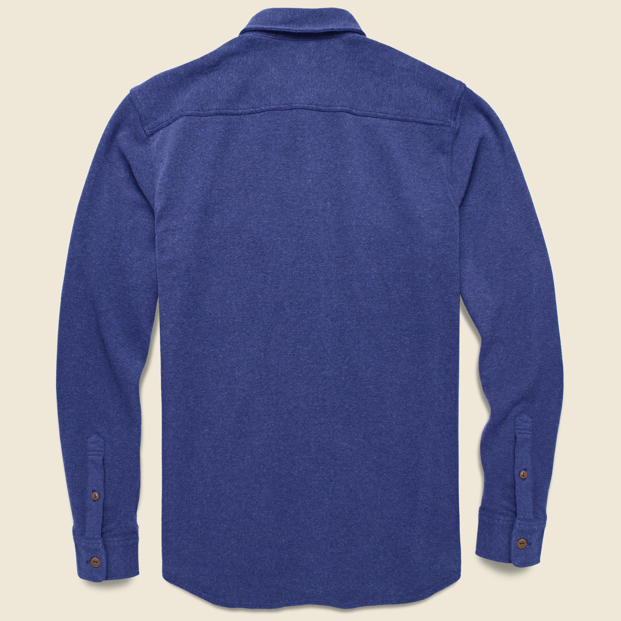 
                          Knit Alpine Shirt - Bright Blue - Faherty - STAG Provisions - Tops - L/S Woven - Solid
                        