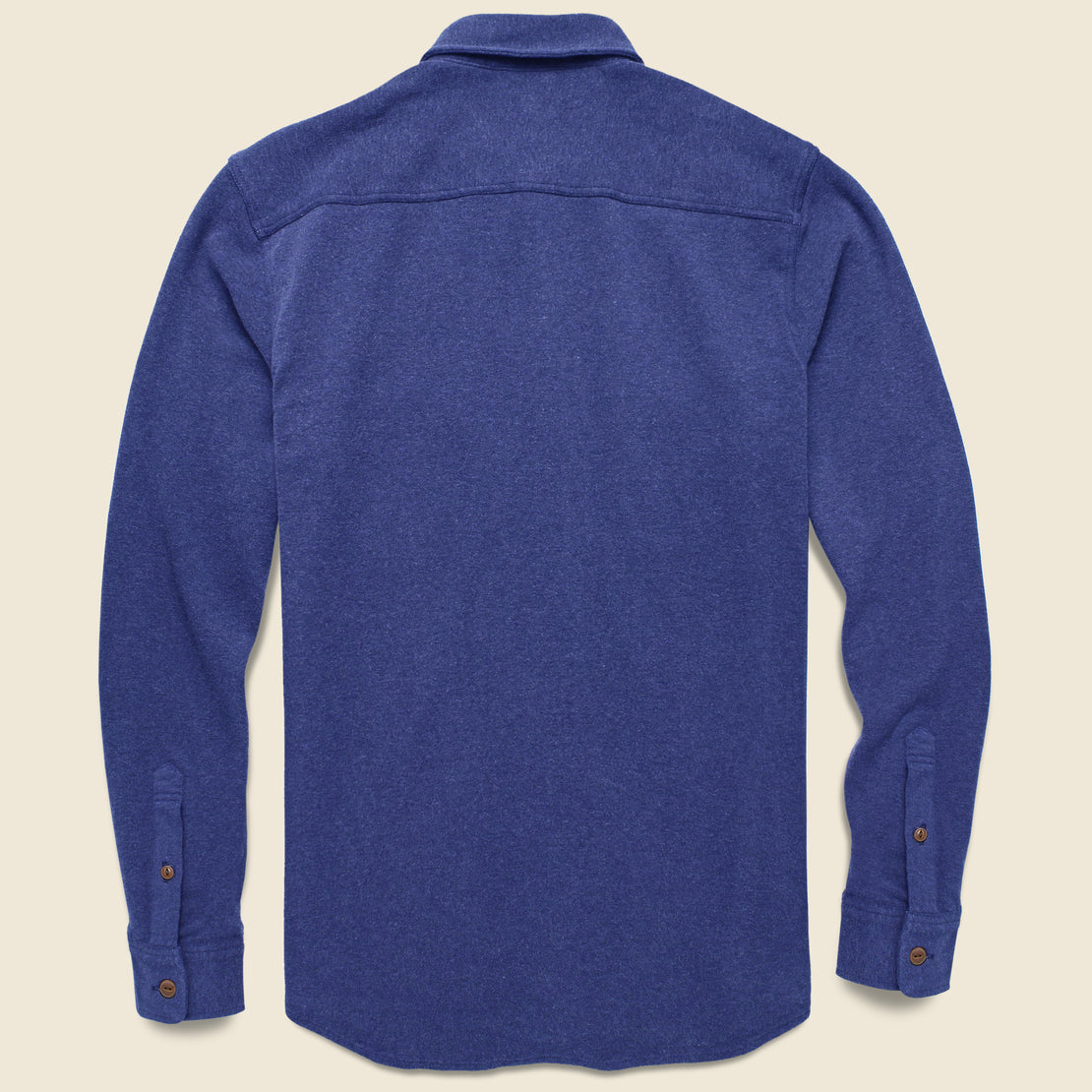Knit Alpine Shirt - Bright Blue - Faherty - STAG Provisions - Tops - L/S Woven - Solid