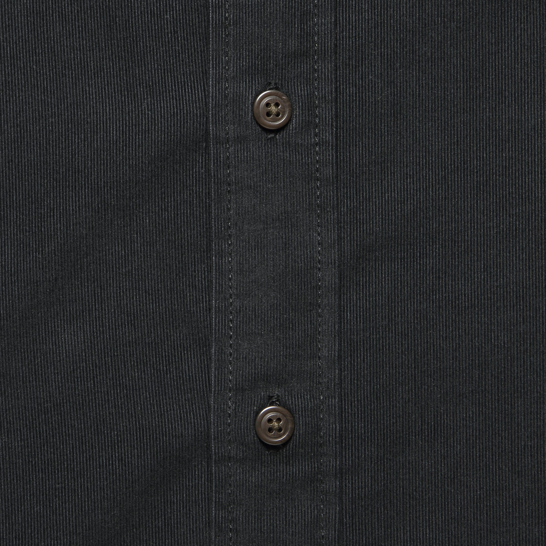 Stretch Cord Shirt - Washed Black - Faherty - STAG Provisions - Tops - L/S Woven - Corduroy