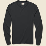 Legend Waffle Crew Shirt - Winter Night - Faherty - STAG Provisions - Tops - L/S Knit
