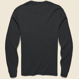 Legend Waffle Crew Shirt - Winter Night - Faherty - STAG Provisions - Tops - L/S Knit
