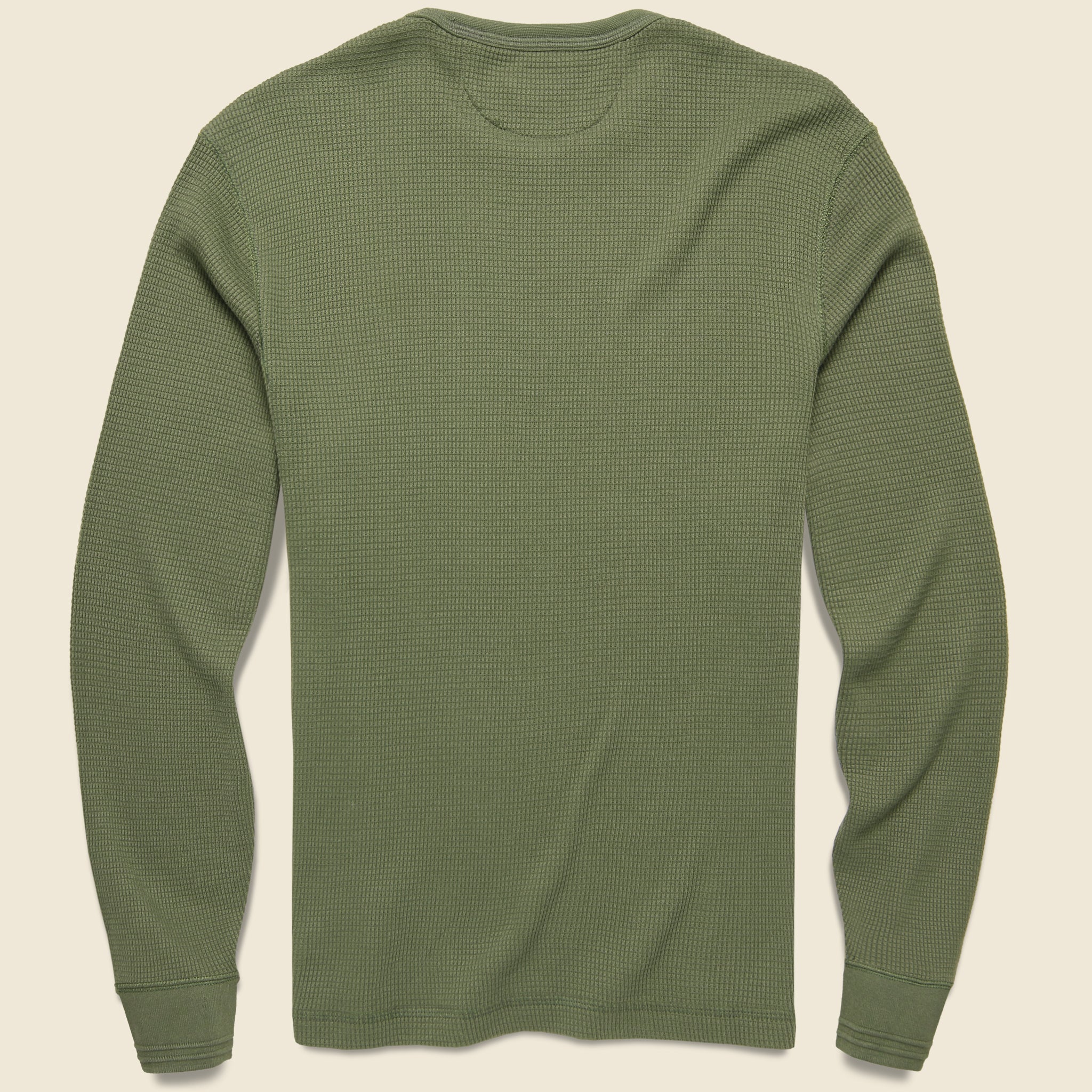 Legend Waffle Crew Shirt - Spruce Olive - Faherty - STAG Provisions - Tops - L/S Knit