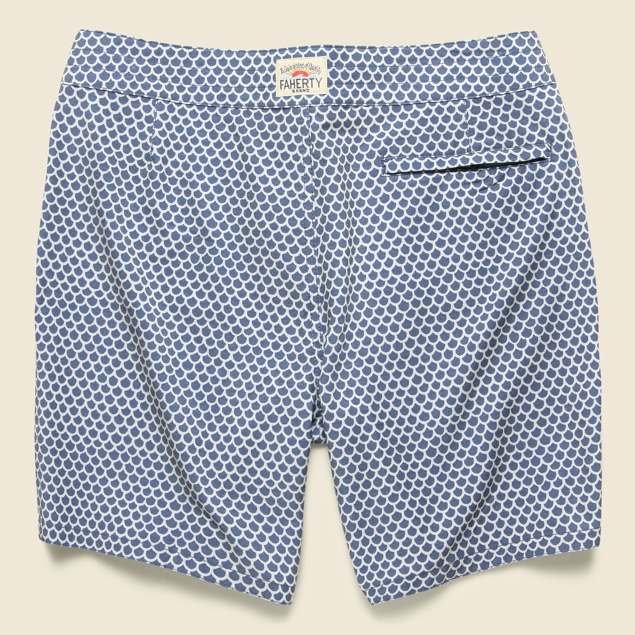 
                          Classic 7-Inch Boardshort - Fish Scale Batik - Faherty - STAG Provisions - Shorts - Swim
                        