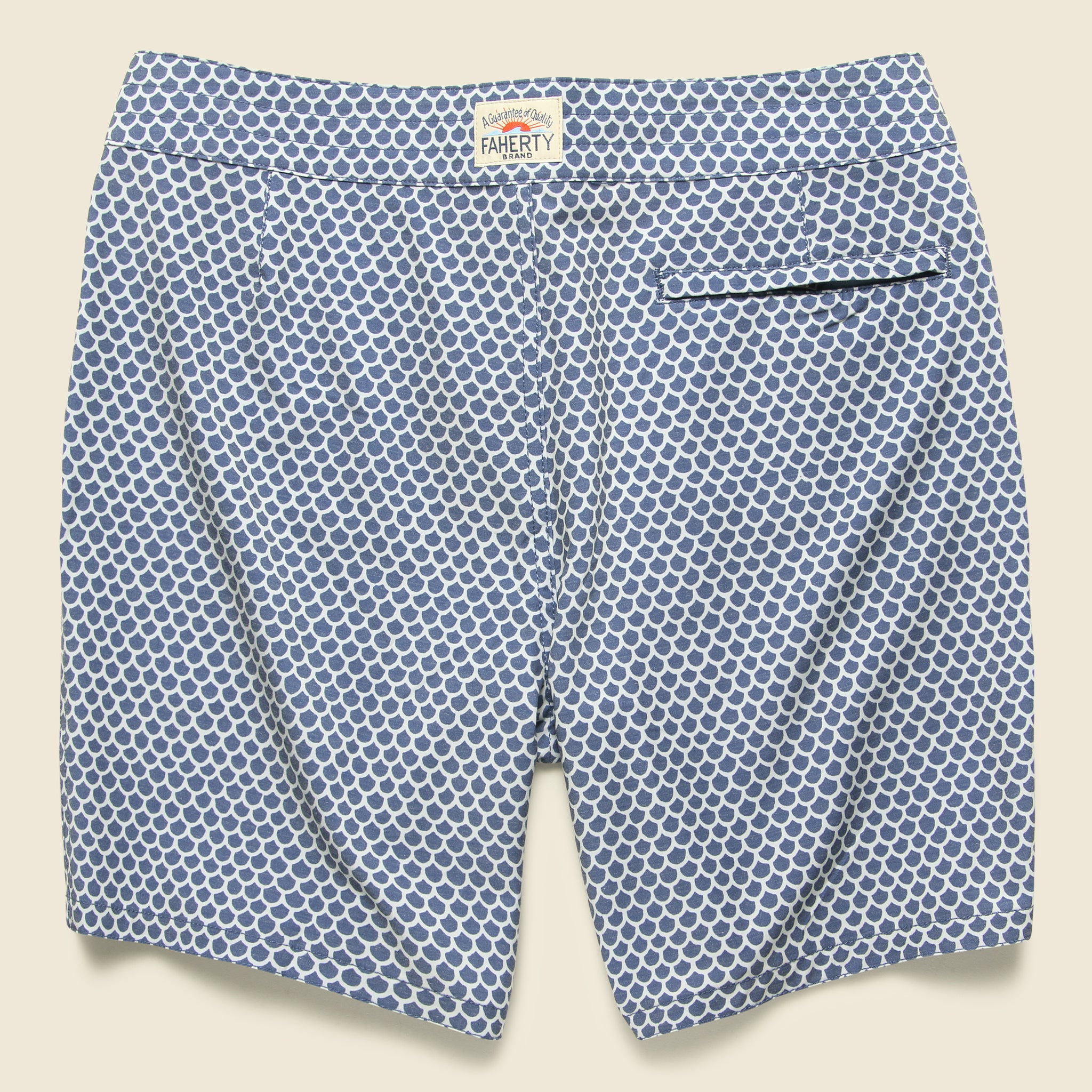Classic 7-Inch Boardshort - Fish Scale Batik - Faherty - STAG Provisions - Shorts - Swim