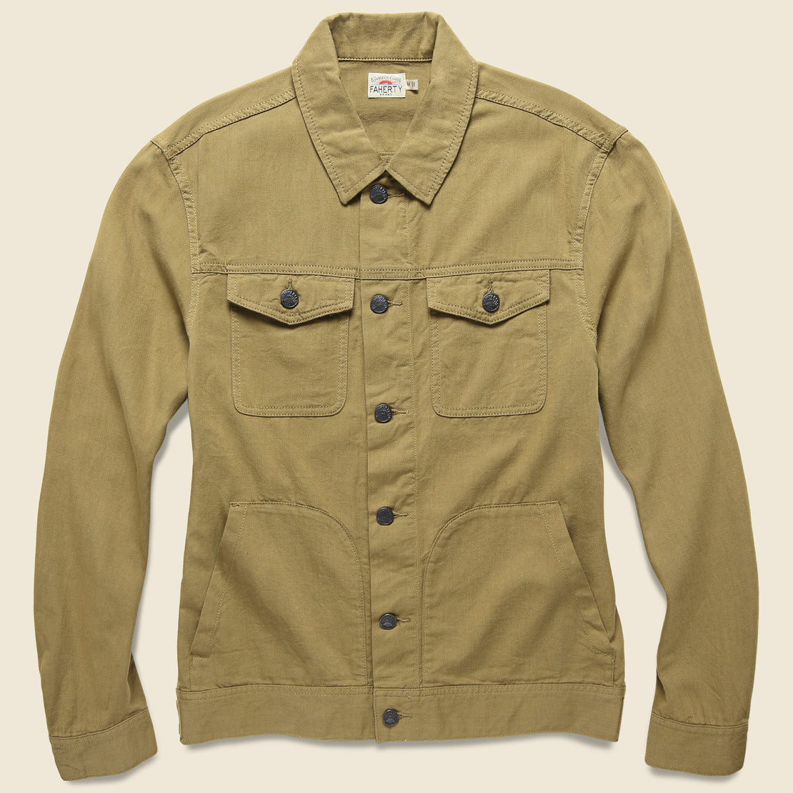 Faherty Route 80 Jacket - Weir Brown