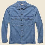 Hemp Corporal Jacket - Indigo - Faherty - STAG Provisions - Outerwear - Coat / Jacket