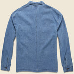 Hemp Corporal Jacket - Indigo - Faherty - STAG Provisions - Outerwear - Coat / Jacket