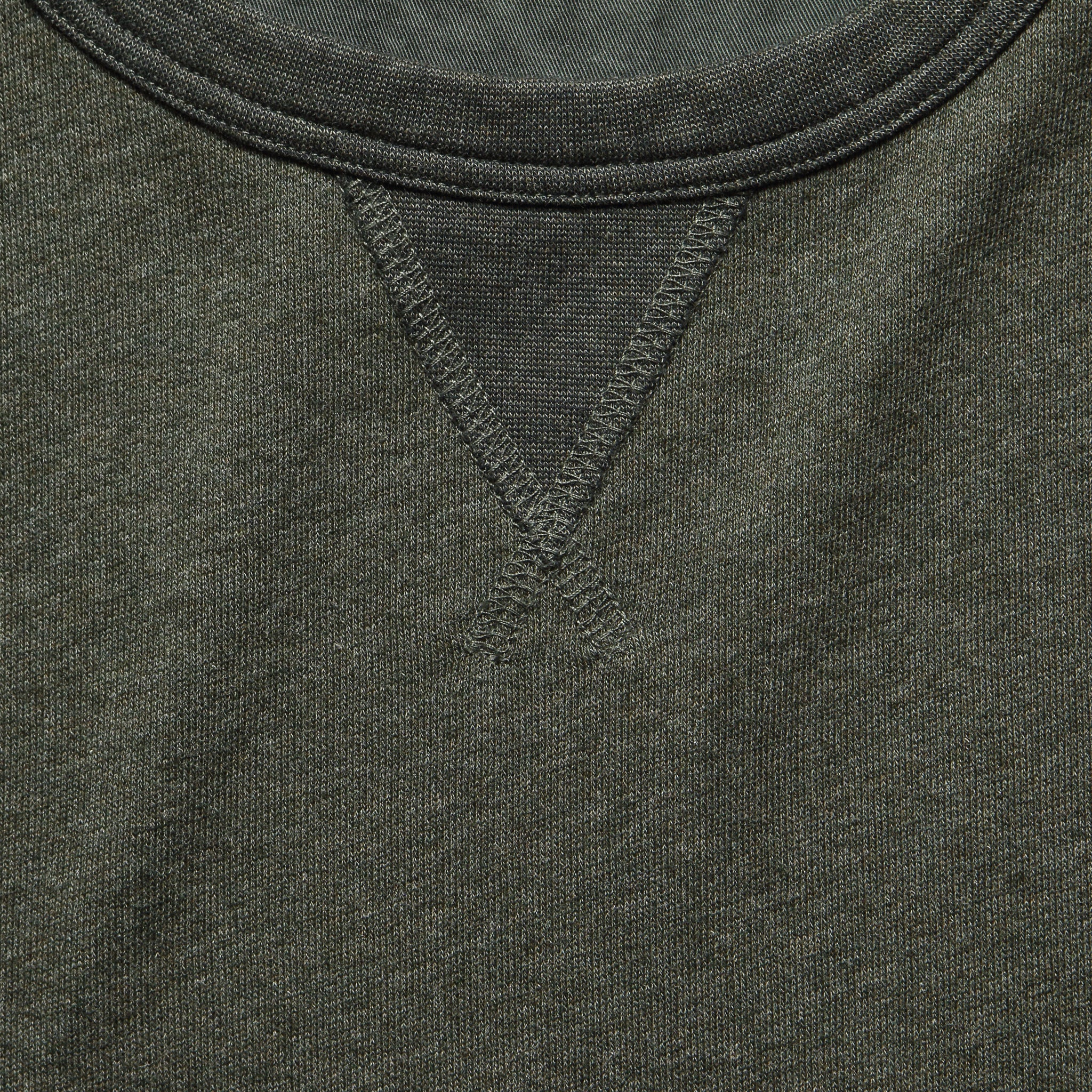 French Terry Crewneck - Washed Black - Faherty - STAG Provisions - Tops - Fleece / Sweatshirt