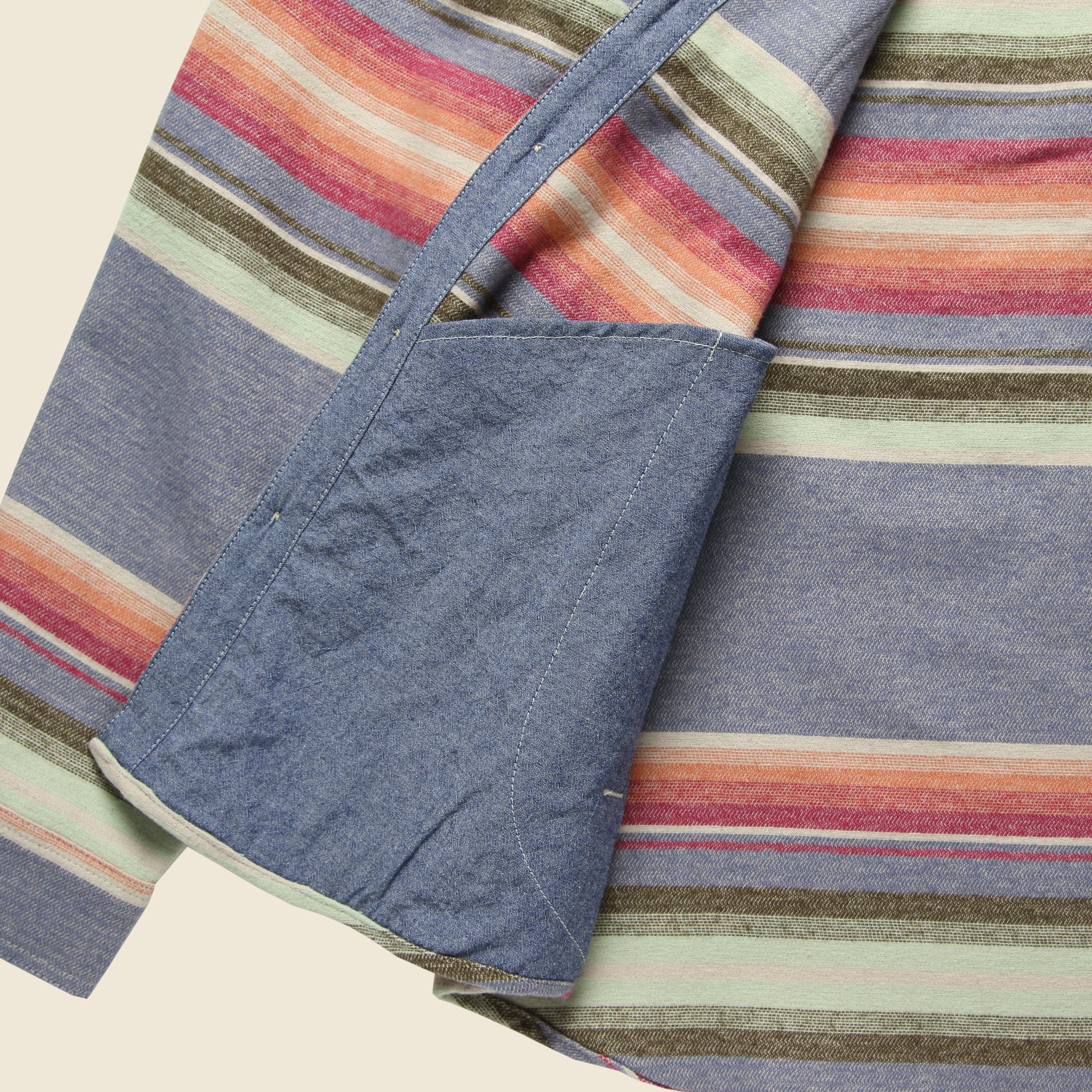 Durango CPO Workshirt - Twilight Serape - Faherty - STAG Provisions - Tops - L/S Woven - Overshirt