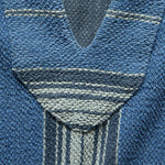 Terry Baja Poncho - Montauk Blue Serape - Faherty - STAG Provisions - Tops - Fleece / Sweatshirt