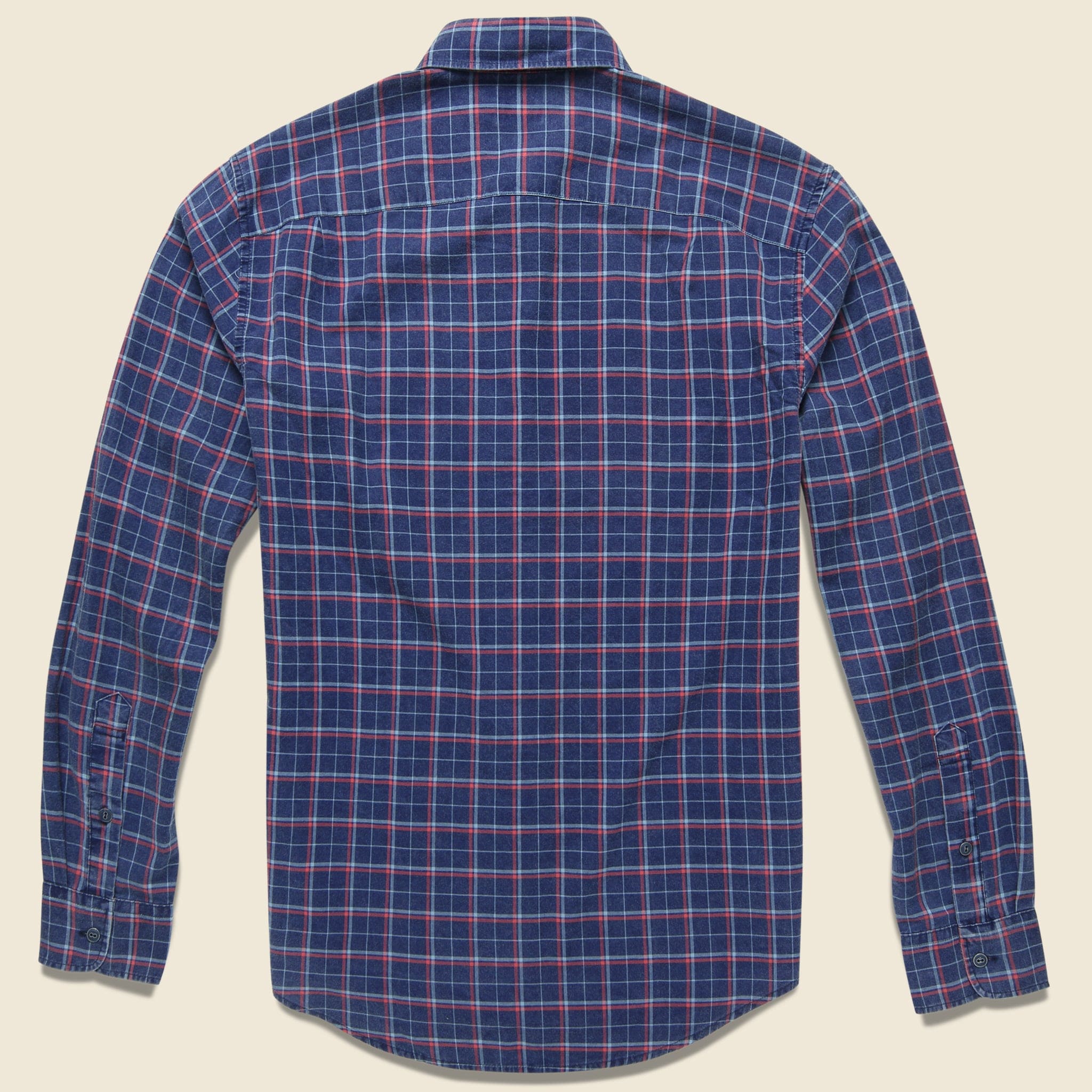 
                          Ventura Shirt - Dark Indigo Multi - Faherty - STAG Provisions - Tops - L/S Woven - Plaid
                        