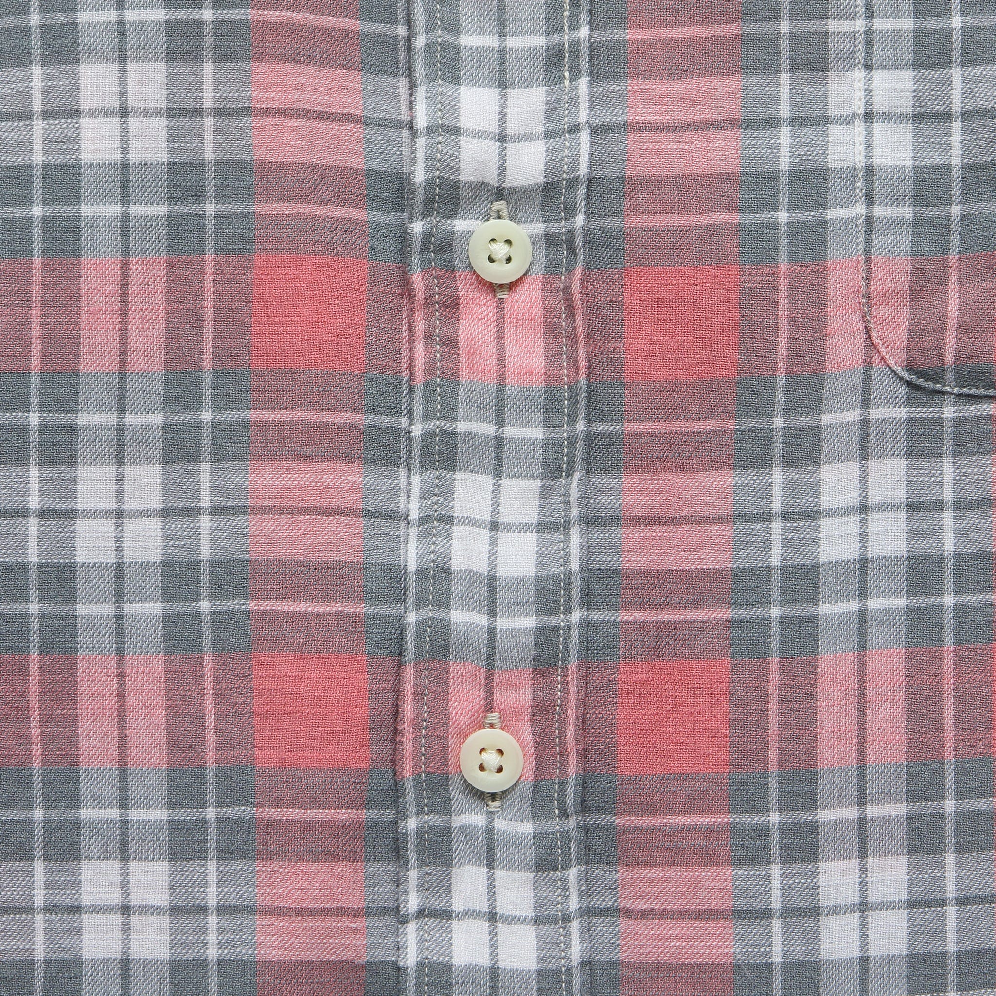 
                          Ventura Shirt - Sierra Rose Cream - Faherty - STAG Provisions - Tops - L/S Woven - Plaid
                        