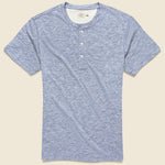 Heather Henley - Navy - Faherty - STAG Provisions - Tops - S/S Knit