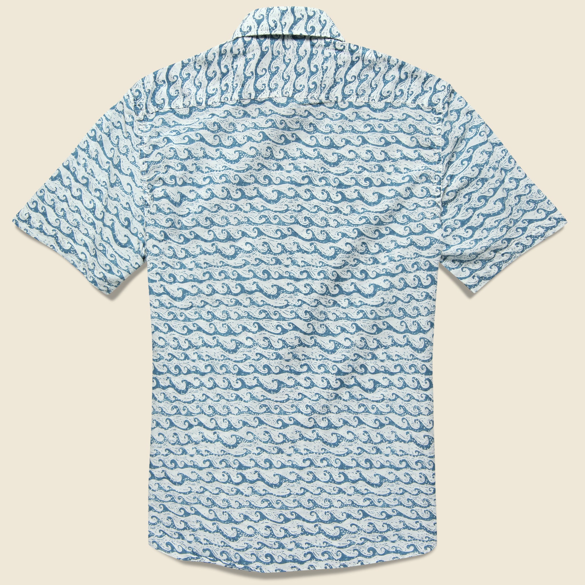 Coast Shirt - Wave Print - Faherty - STAG Provisions - Tops - S/S Woven - Other Pattern