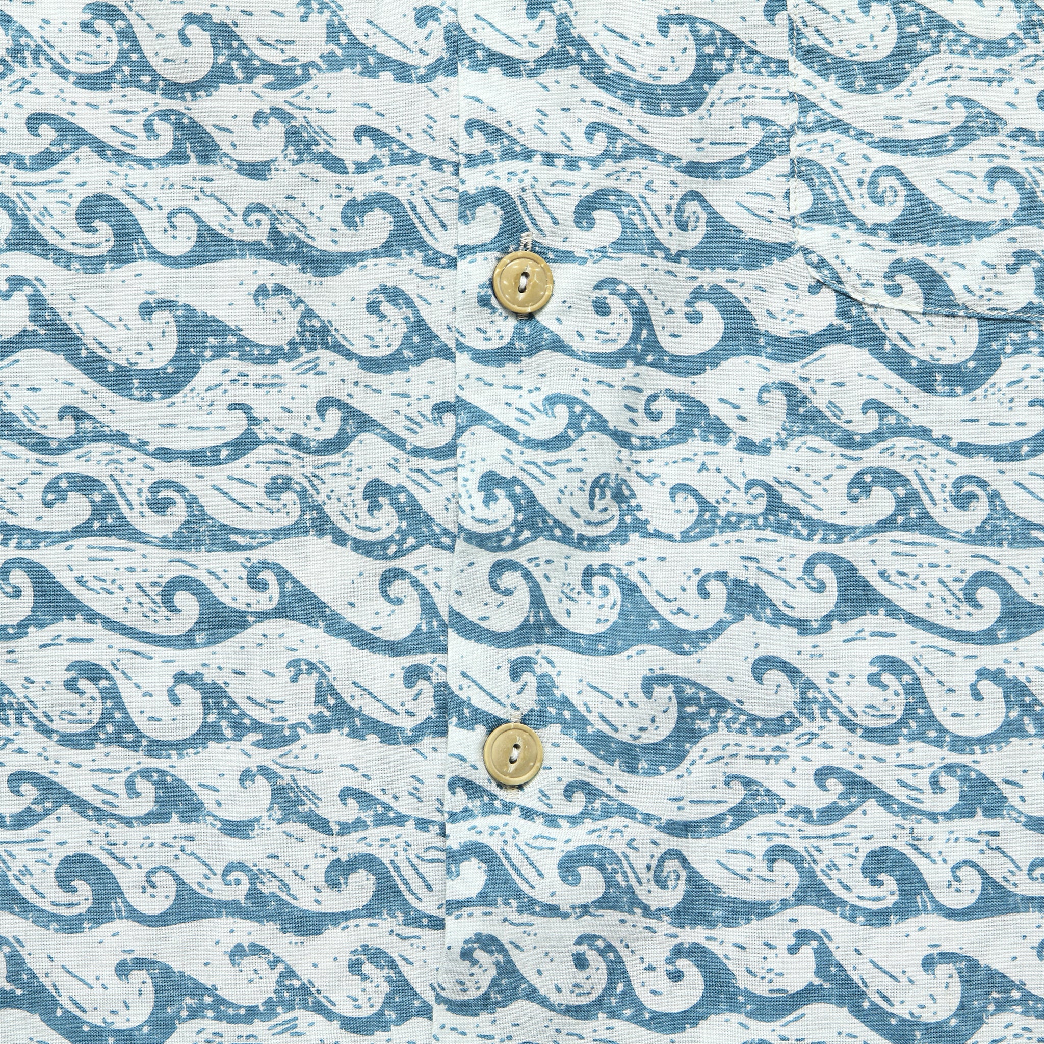 Coast Shirt - Wave Print - Faherty - STAG Provisions - Tops - S/S Woven - Other Pattern