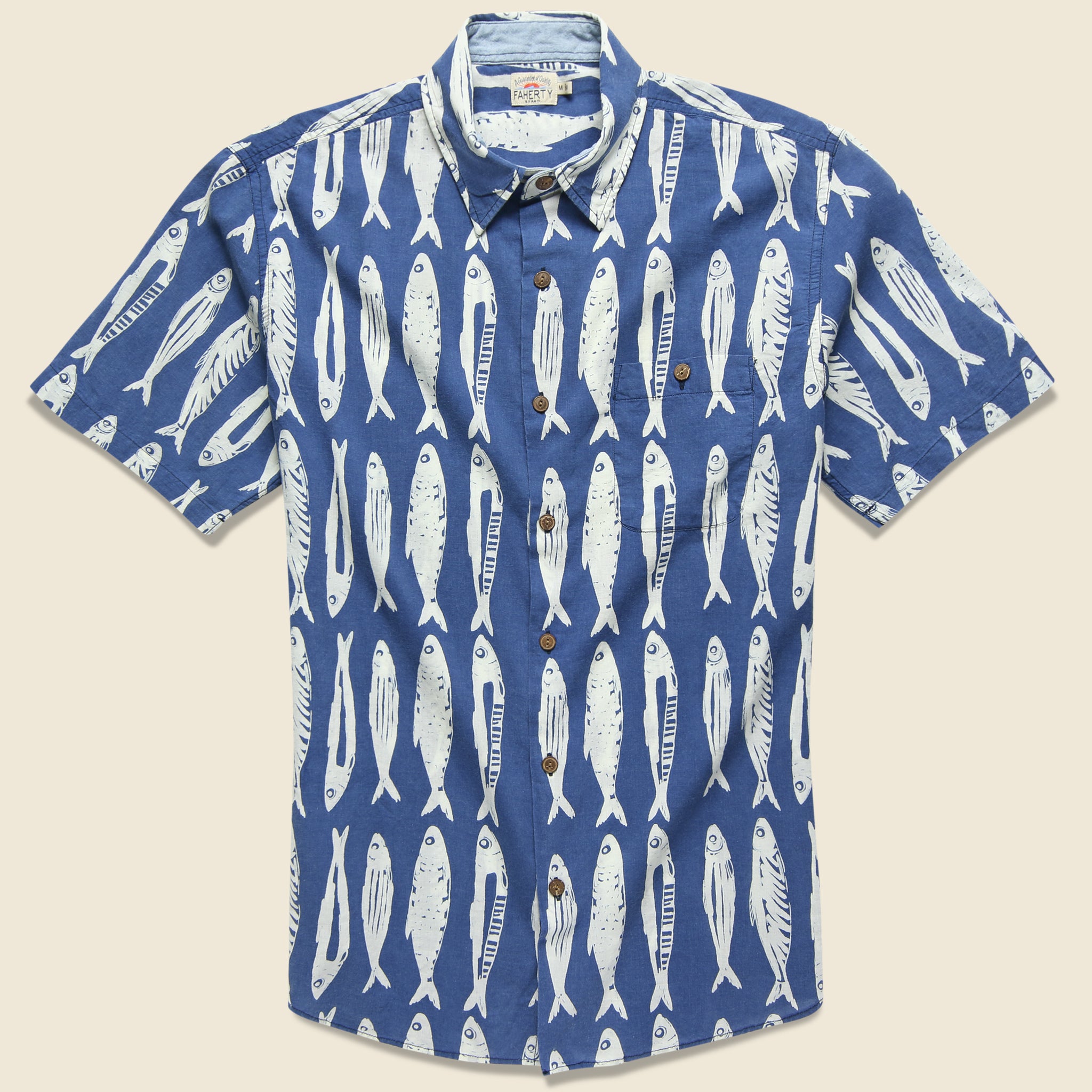 Coast Shirt - Scrimshaw Print - Faherty - STAG Provisions - Tops - S/S Woven - Other Pattern