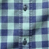Ventura Buffalo Check Shirt - Indigo Sea - Faherty - STAG Provisions - Tops - S/S Woven - Plaid
