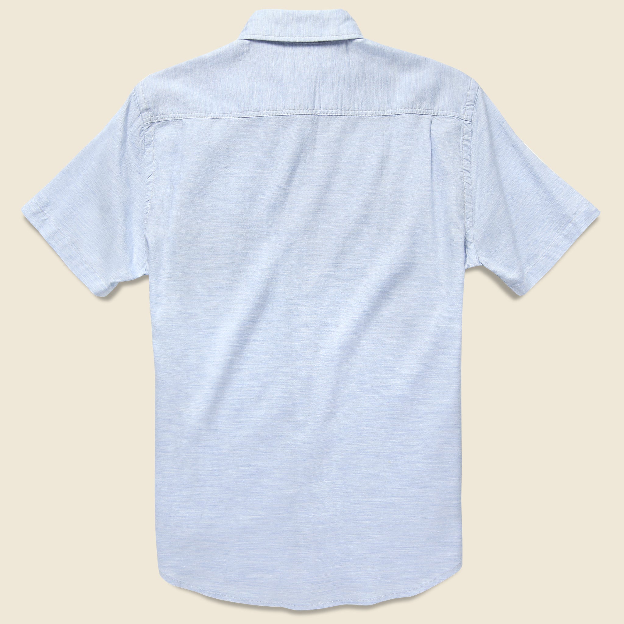 Oxford Ventura Shirt - Blue Heather - Faherty - STAG Provisions - Tops - S/S Woven - Solid