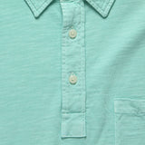 Garment Dyed Polo Shirt - Water Blue - Faherty - STAG Provisions - Tops - S/S Knit