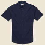Coast Shirt - Indigo Fleck - Faherty - STAG Provisions - Tops - S/S Woven - Other Pattern