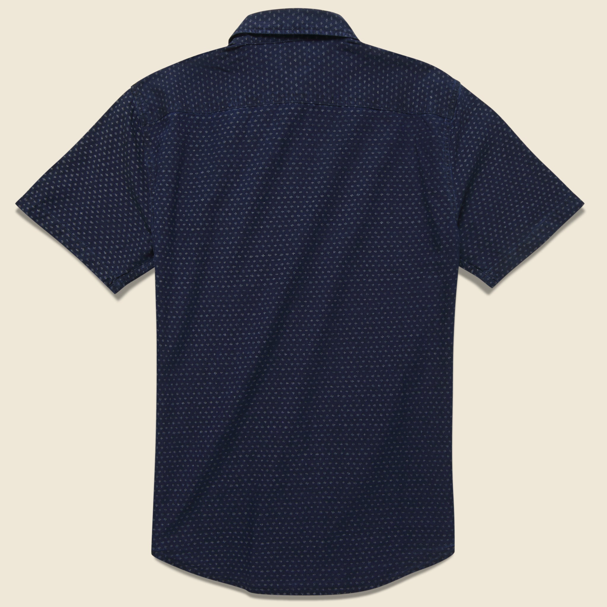 Coast Shirt - Indigo Fleck - Faherty - STAG Provisions - Tops - S/S Woven - Other Pattern